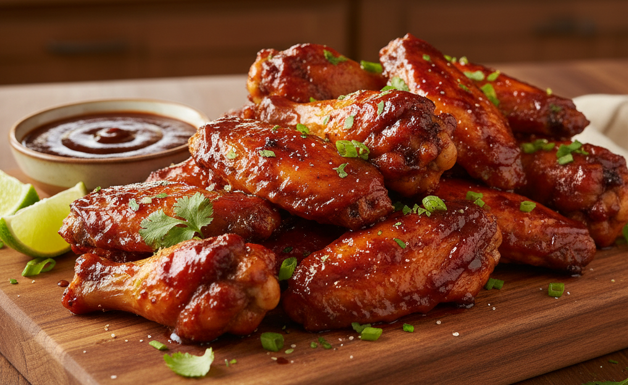 Easy Homemade BBQ Chicken Wings