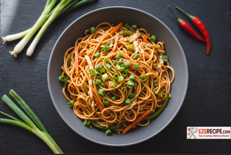 Quick Restaurant-Style Vegetable Hakka Noodles