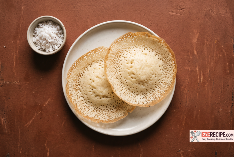 Soft Wheat Flour Appam (Godhumai Maavu Aappam)