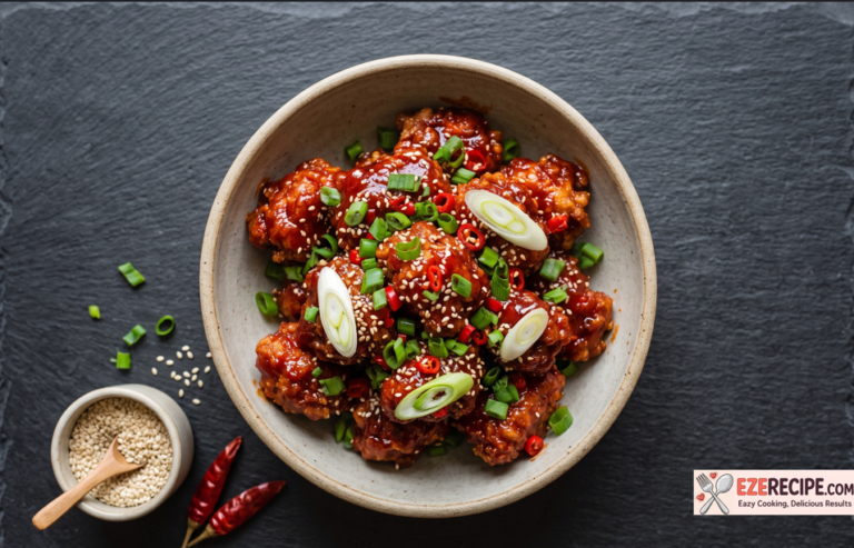 Sweet and Spicy Korean Fried Chicken (Gochujang)