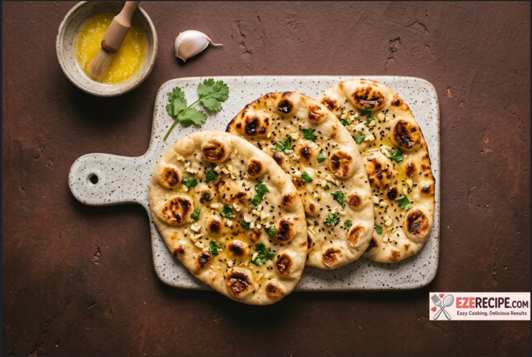 Garlic Naan Without Oven