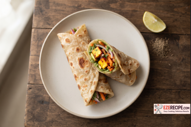 Spicy Paneer Frankie Roll